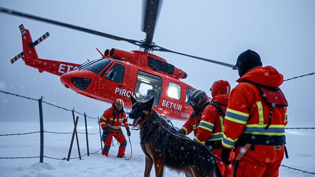Heroic Snowy Wilderness Animal Rescue: Saving Lives Against All Odds