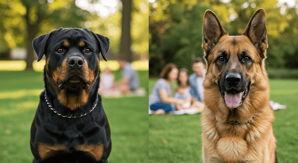 Rottweiler vs German Shepherd Which Breed Is the Best Protector for American Families