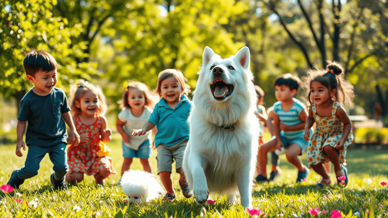 White German Shepherds