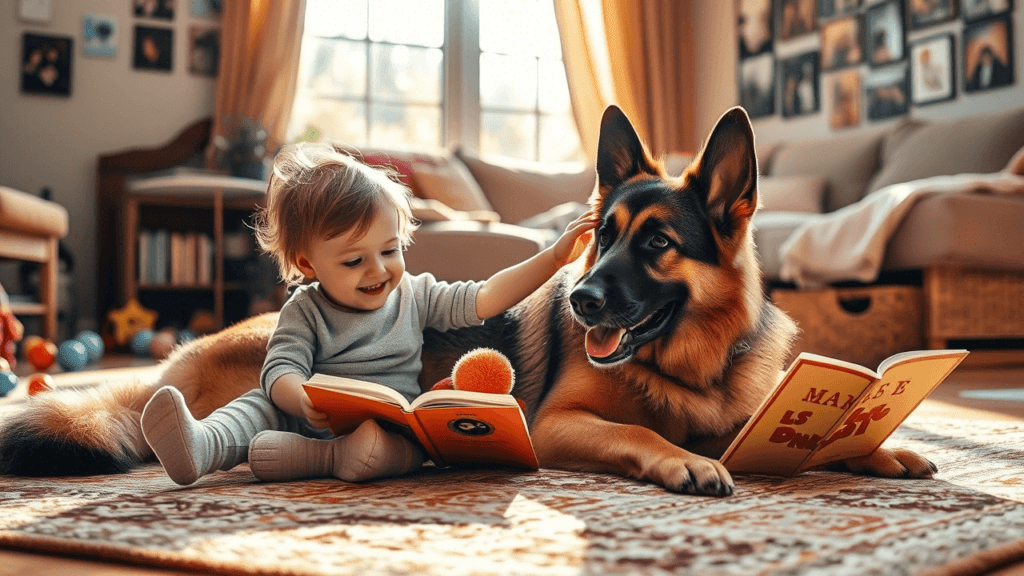 Are German Shepherds Good with Children