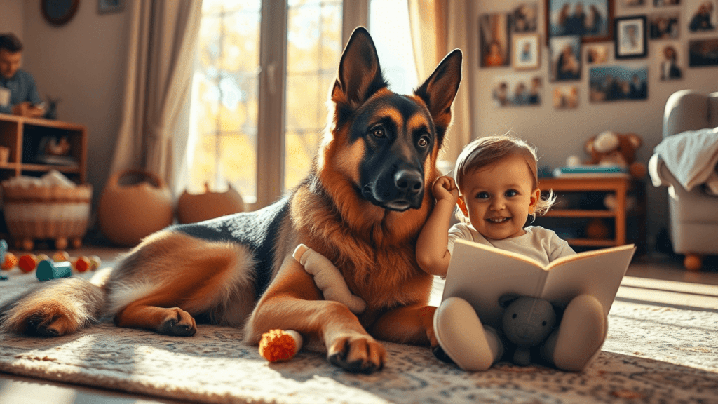 Are German Shepherds Good with Children