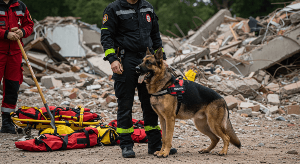 German Shepherd Working Dogs