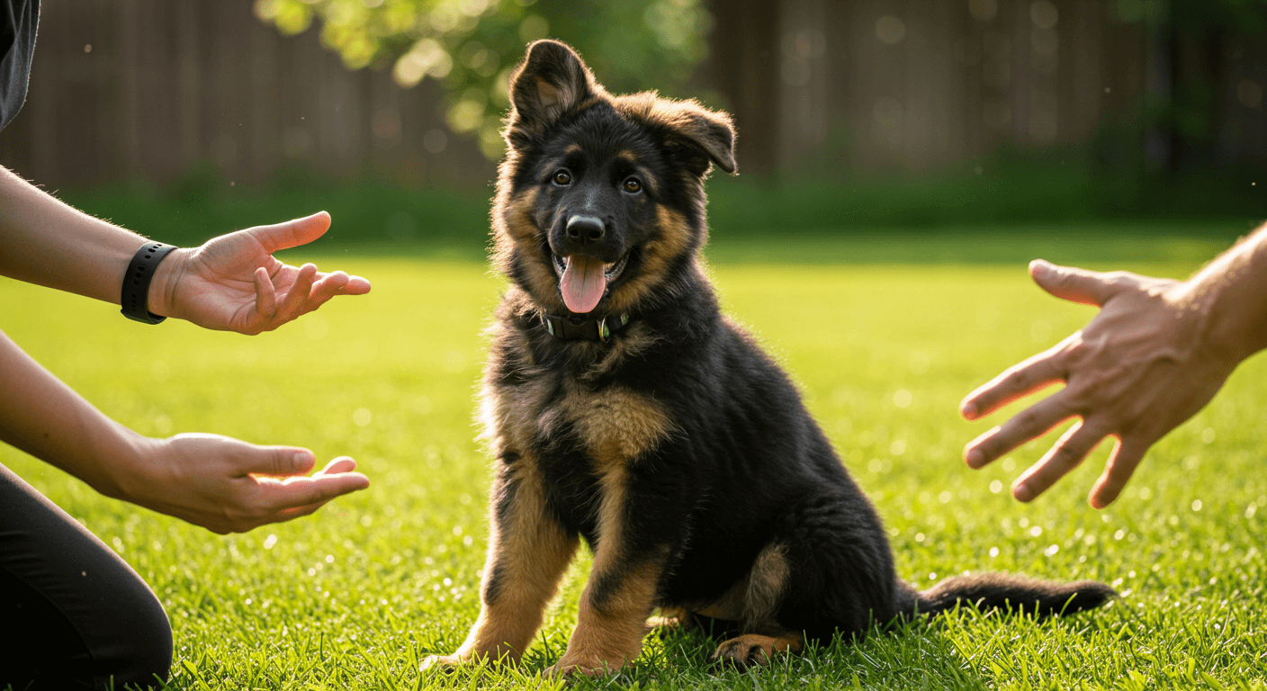 German Shepherd Puppy Training