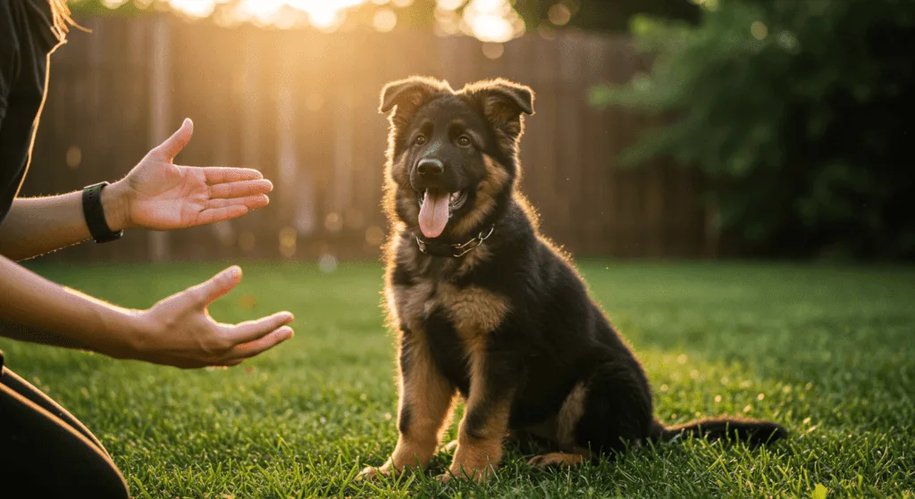 German Shepherd Puppy Training