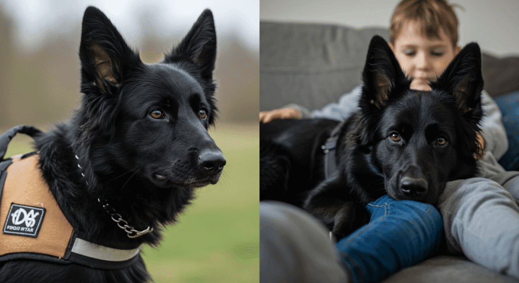 BLACK GERMAN SHEPHERD