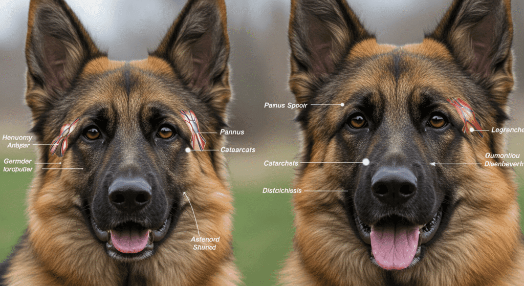 Understanding German Shepherd Eye Problems: A Comprehensive Guide to Canine Ocular Health 4 German Shepherd eye problems