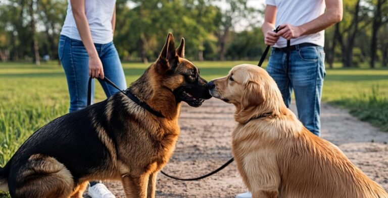 German Shepherd Greetings on Leash: 6 Proven Steps