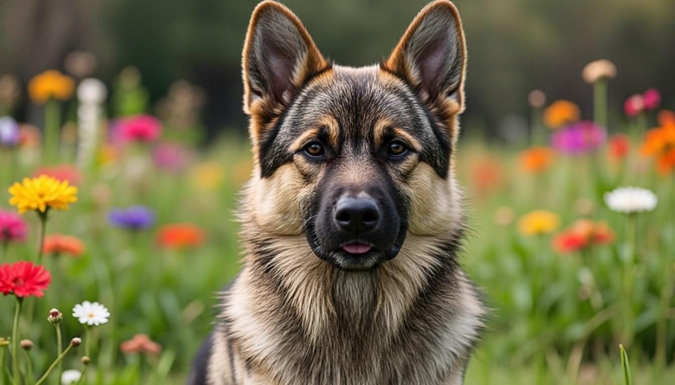 Blue German Shepherd: Everything You Need to Know 5 Blue German Shepherd puppy in a garden