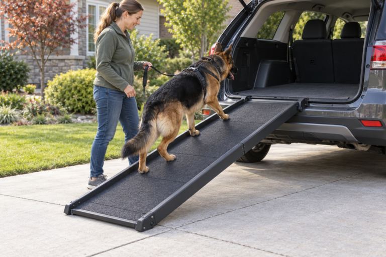 Dog Ramp for a German Shepherd: 7 Essential Buying Checks